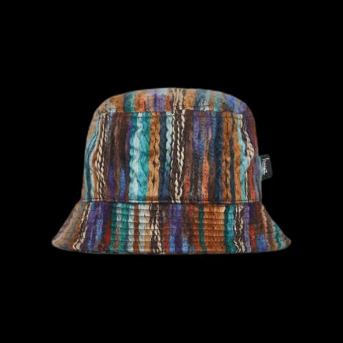 Stussy Mixed Yarn Stock Bucket Hat 'Brown'