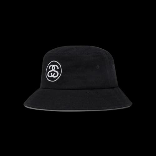 Stussy SS Link Deep Bucket Hat 'Black'