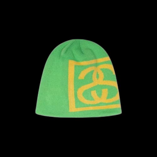 Stussy SS-Link Skull Cap 'Bright Green'