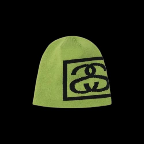 Stussy SS Link Skull Cap 'Lime'