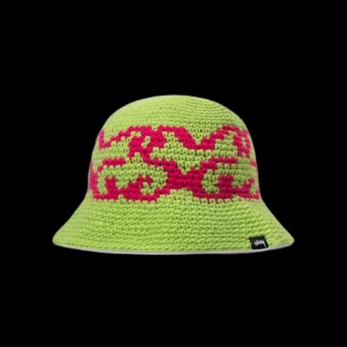 Stussy SS Knit Bucket Hat 'Lime'