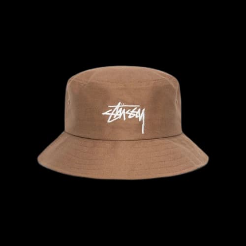 Stussy Big Stock Bucket Hat 'Tan'
