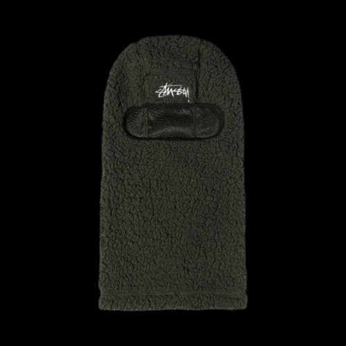 Stussy Stock Sherpa Balaclava 'Olive'