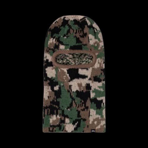 Stussy Camo Balaclava 'Brown'