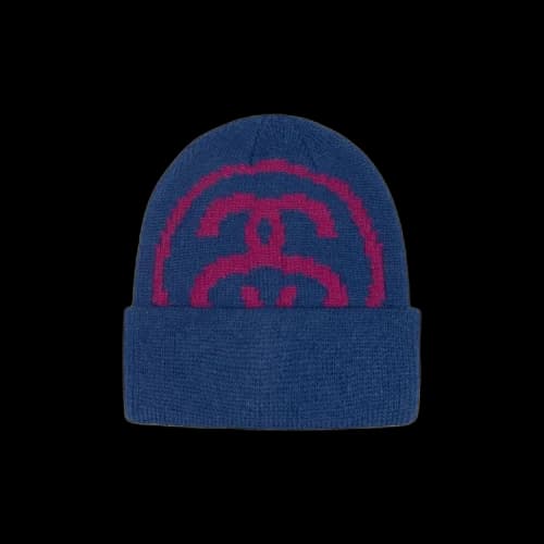 Stussy Big Link Cuff Beanie 'Navy'