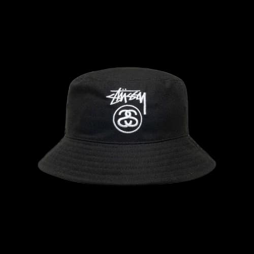 Stussy Deep Bucket Hat 'Black'