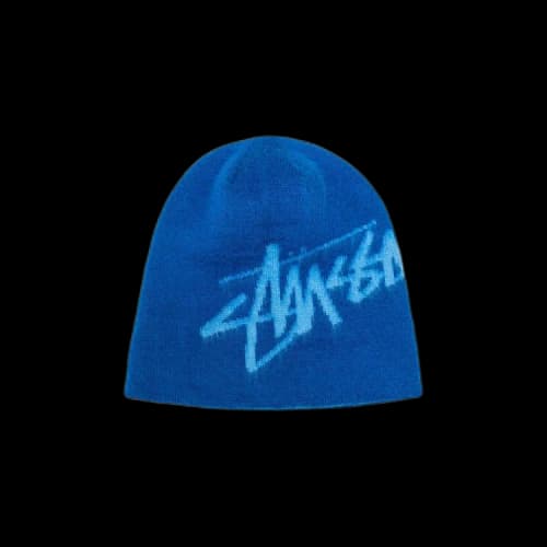 Stussy Brushed Out Stock Skullcap Blue