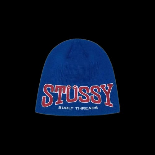 Stussy Burly Threads Skullcap Blue
