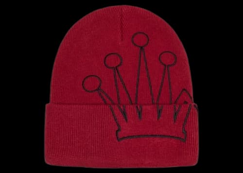 Stussy Basic Cuff Beanie Maroon