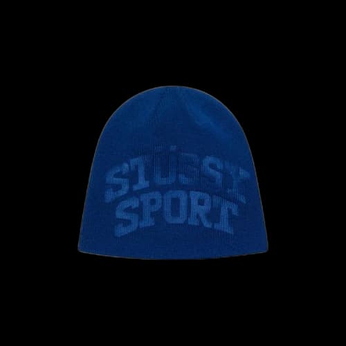 Stussy Sport Deboss Skullcap Blue