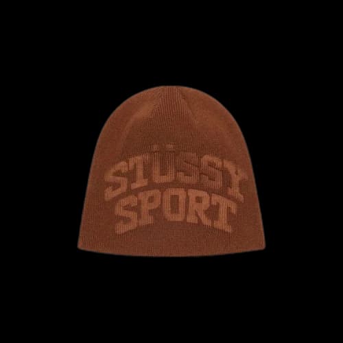 Stussy Sport Deboss Skullcap Brown