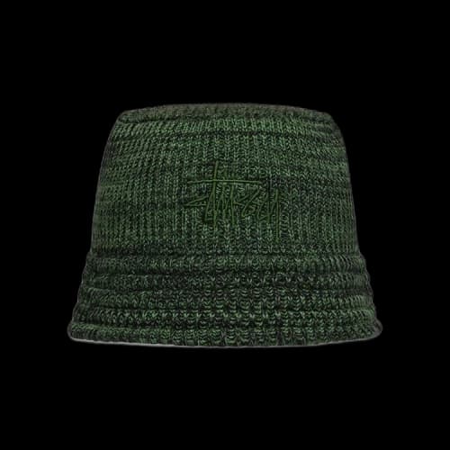 Stussy Knit Bucket Hat Green