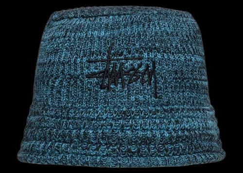 Stussy Knit Bucket Hat Green