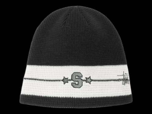 Stussy Varsity Star Stripe Skullcap Gold