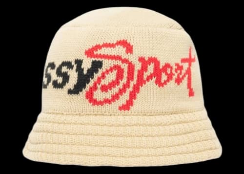 Stussy Knit Sport Bucket Hat Khaki