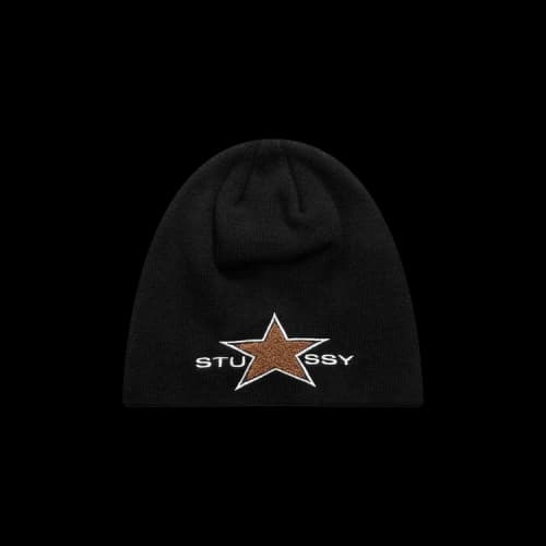 Stussy Chenille Skullcap 'Black'