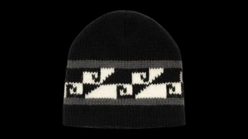 Stussy Waves Skullcap Beanie Black