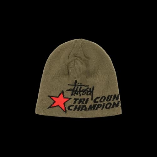 Stussy Tri County Skullcap 'Army Green'