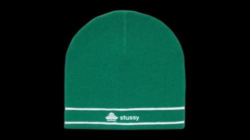 Stussy Clover Skullcap Beanie Green