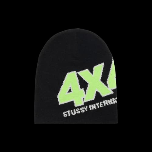 Stussy 4X4 Skullcap Beanie Black