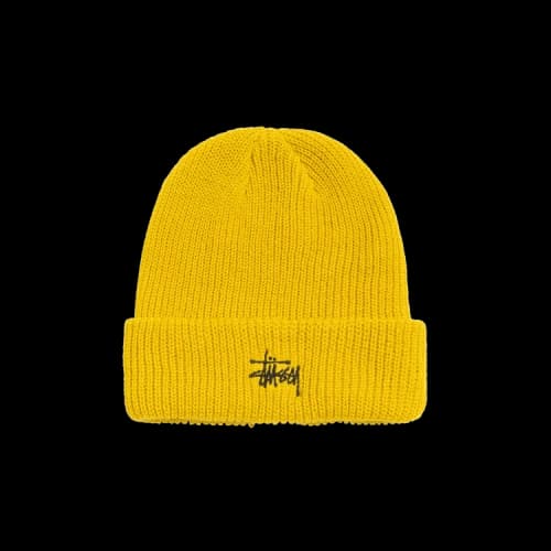 Stussy Basic Stüssy Cuff Beanie 'Hornet Yellow'