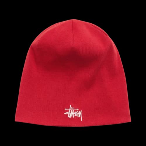 Stussy Jersey Skullcap 'Red'