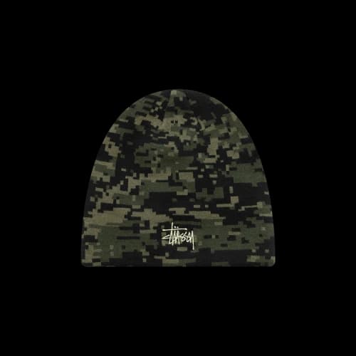 Stussy Basic Digi Camo Skullcap 'Green'