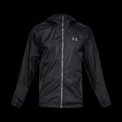 Under Armour Forefront Rain Training Sports Jacket Black