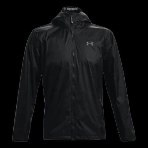 Under Armour Forefront Rain Hoodie Jacket 'Black'