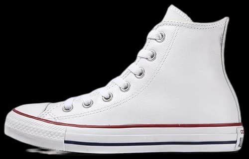 Converse Chuck Taylor All Star Leather Hi White