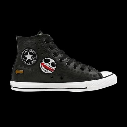 Gorillaz x Converse Chuck Taylor All Star Leather Motorcycle Hi 'Black'