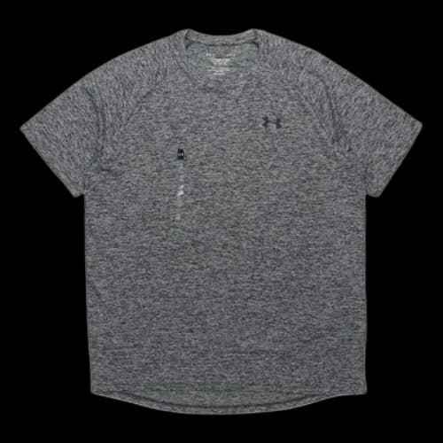 Under Armour Tech 2.0 Training Sports Quick Dry Loose Short Sleeve Gray