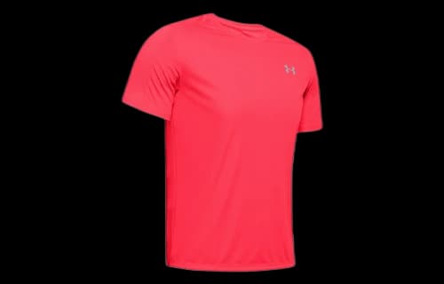 Under Armour Speed Stride Running Sports Short Sleeve Red