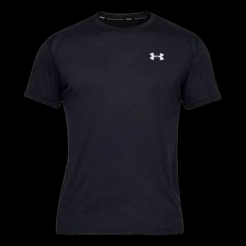Under Armour Streaker Series Running Sports Short Sleeve Black