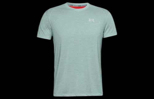 Under Armour Streaker Series Running Sports Short Sleeve Blue
