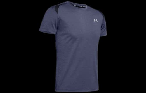 Under Armour Streaker Series Running Sports Short Sleeve Blue