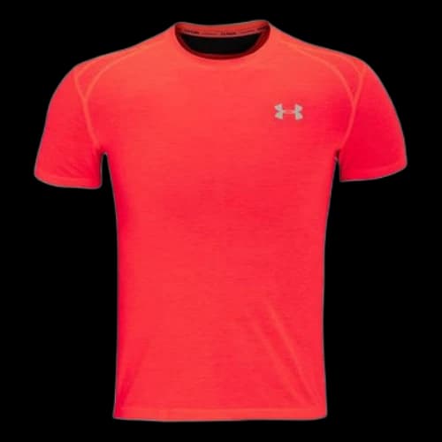 Under Armour Streaker Series Running Sports Short Sleeve Red