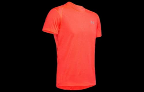 Under Armour Streaker Series Running Sports Short Sleeve Red