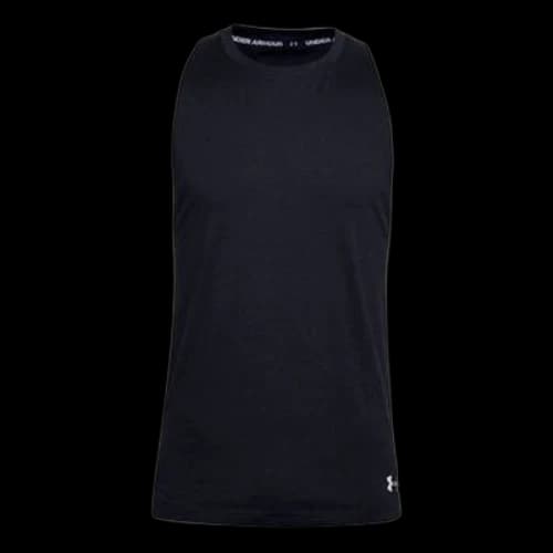 Under Armour Baseline Cotton Basketball Tank 'Black'