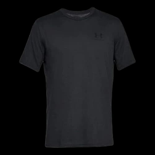 Under Armour Sportstyle Training Sports Short Sleeve Couple Style Black