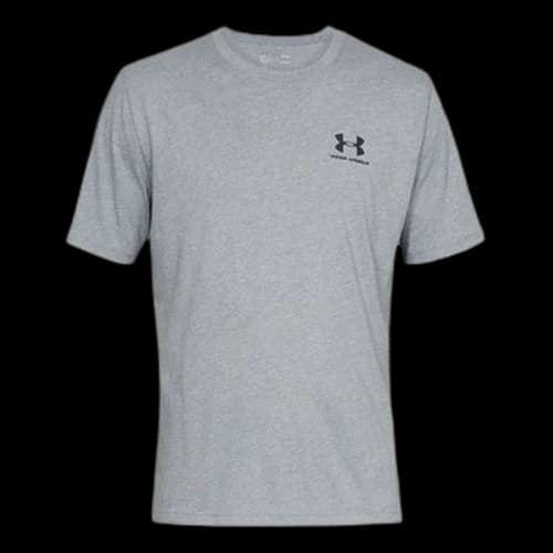 Under Armour Sportstyle Left Chest T-shirt 'Grey'