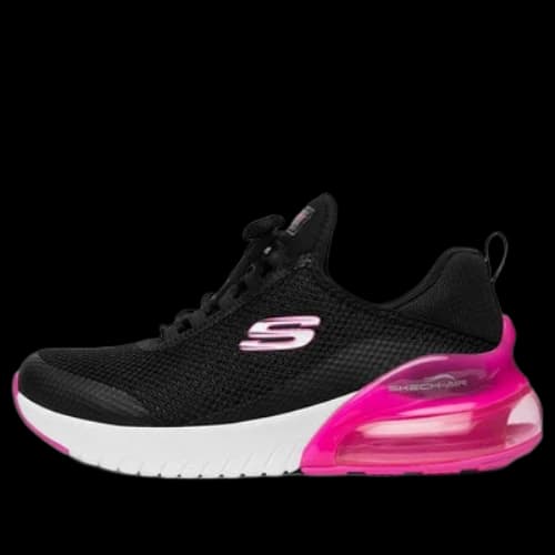 Skechers Skech-Air Stratus Running Shoes Black/White/Pink (Women's)
