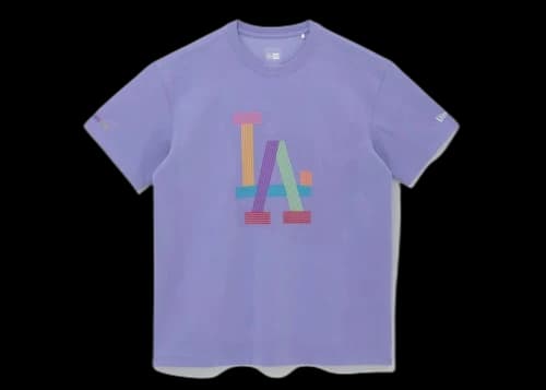 New Era x BTS x MLB Dynamite Los Angeles Dogers T-Shirt Lavender