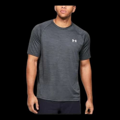 Under Armour Velocity Short Sleeve Gray Black