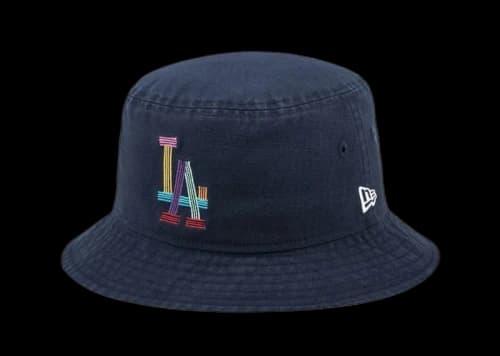 New Era x BTS x MLB Dynamite Los Angeles Dogers Bucket Hat Oceanside Blue