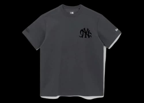 New Era x BTS x MLB Black Swan New York Yankees T-Shirt Charcoal