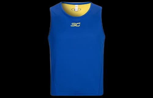 Under Armour SC30 Reversible Basketball Jersey 'Royal Blue Yellow'