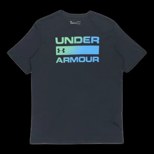 Under Armour Team Issue Wordmark Casual elastic Printing Short Sleeve Black