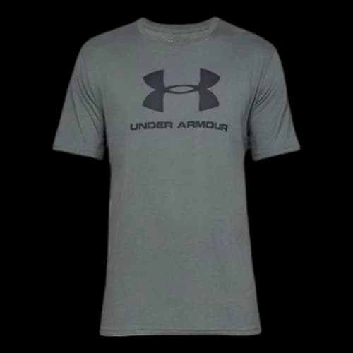 Under Armour UA Sportstyle Sports Training Short Sleeve Gray