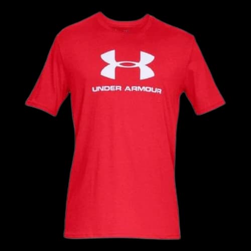 Under Armour Sportstyle Training Sports Short Sleeve Red
